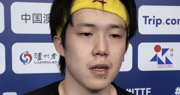 王楚钦赛后回应为何比赛时撕掉肌贴，孙颖莎、王曼昱晋级女单4强