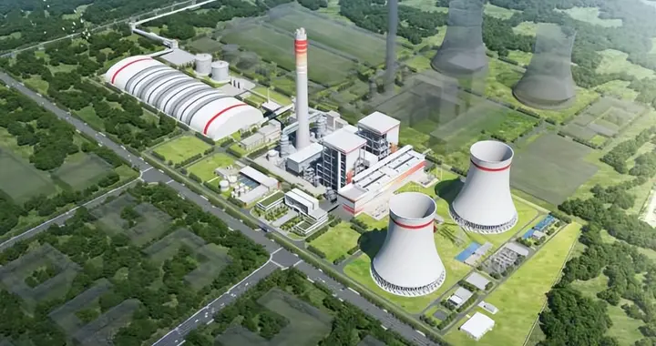 甘肃能化庆阳2×660MW煤电项目2号锅炉钢架顺利开始吊装!