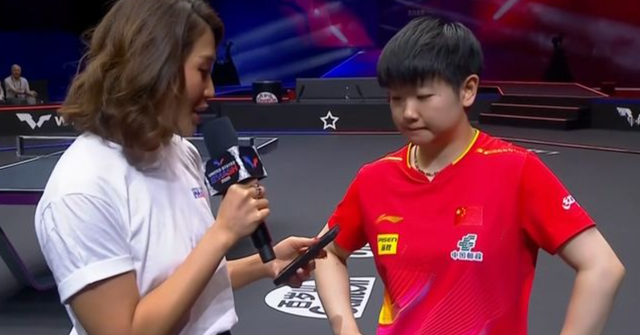 我哭了孙颖莎16强出局！1:3不敌小将陈熠，三大弱点曝光令人心疼