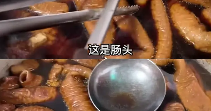 75岁奶奶摆摊30年，无油大肠卖128元一斤，日销百斤