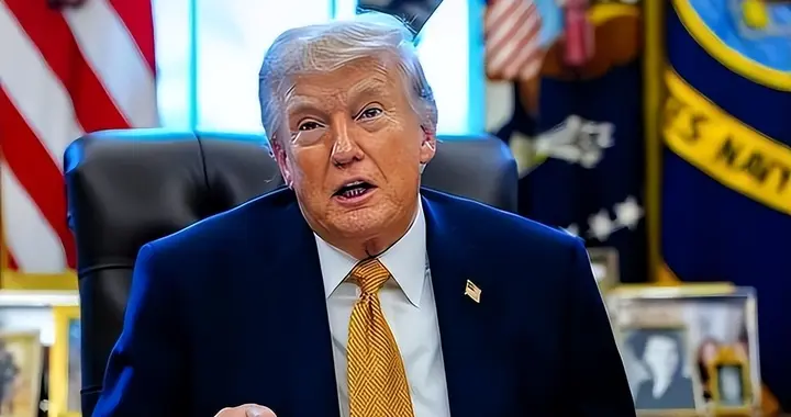 中美谈判结束当天，特朗普皱着眉告诉记者：我没对中国耍什么花招