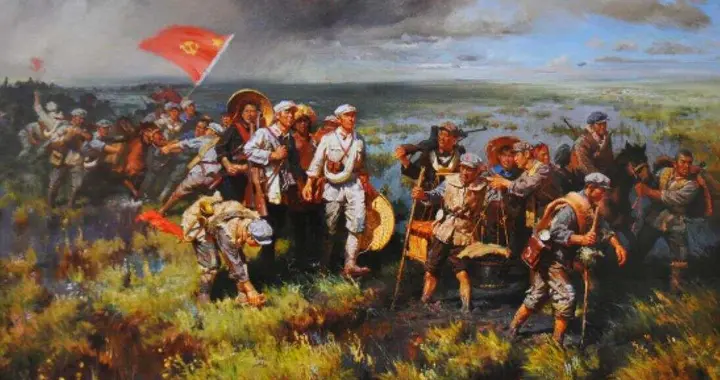 长征到达哈达铺，警卫员送给聂荣臻三只烧饼，聂：烧饼里有情报