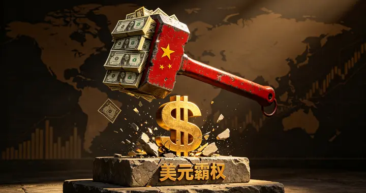 我们都猜错了？中国手里的美债不是负担，已经是拆解美元的铁锤！