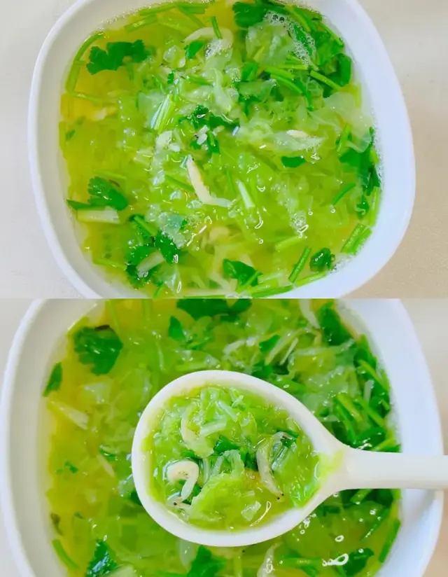 吃这个1天掉了1斤！白菜虾皮汤，鲜掉脑袋！