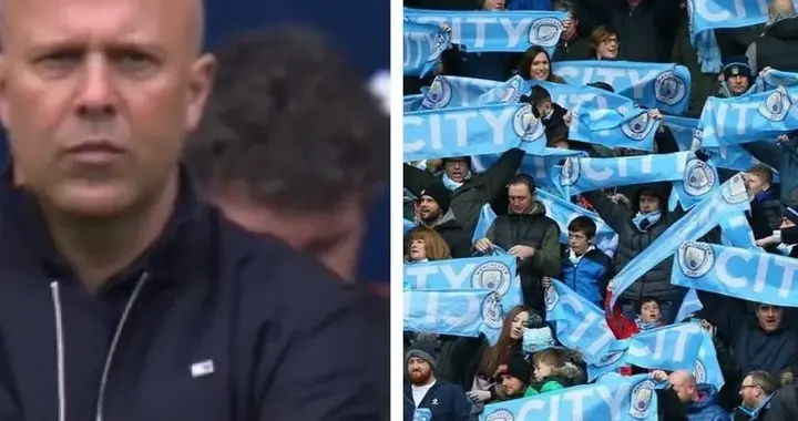 🔊“你明早就被解雇”！曼城4-0利物浦，球迷高歌嘲讽斯洛特