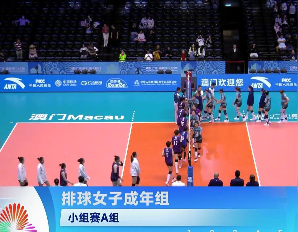 全运会女排A组：北京3-0四川，董禹含伤愈回归，王云蕗没打自由人