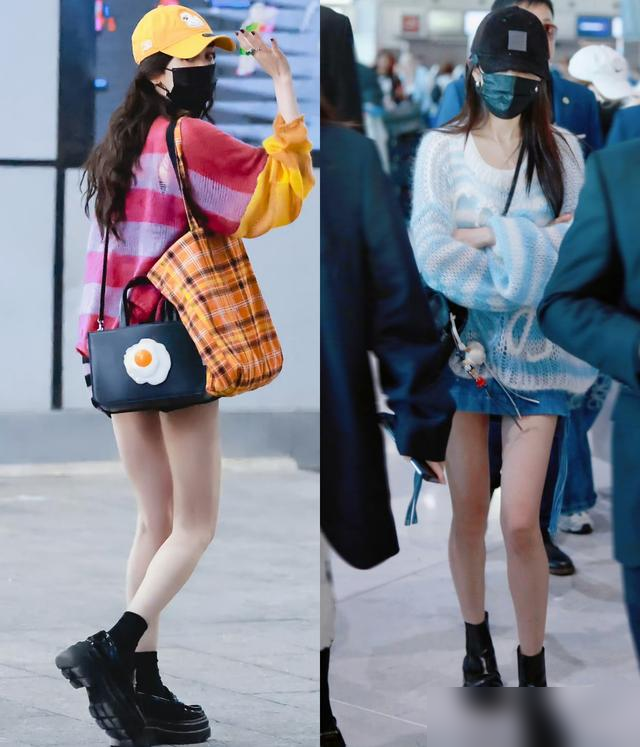 杨幂“露腿不露踝”火了！中年姐妹照搬，真能显腿长？