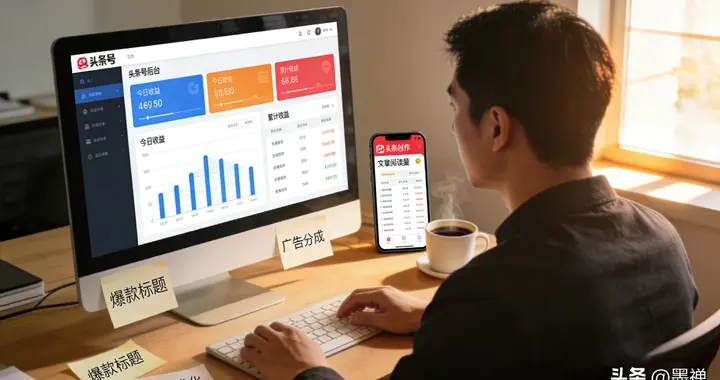 头条写作赚钱，到底是不是一场骗局？我的真实收入告诉你答案