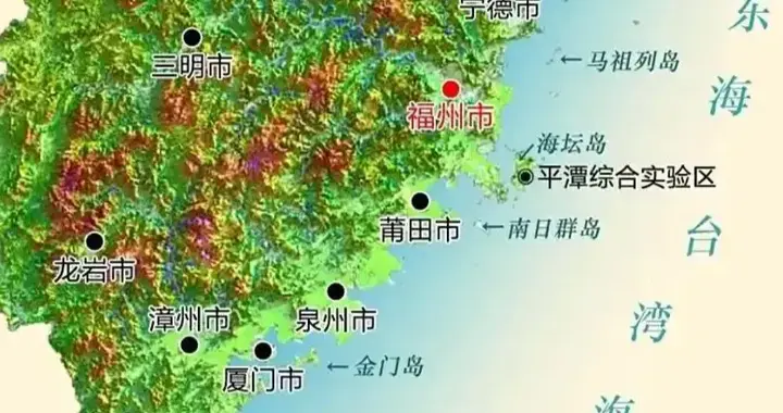 福建十大海岛，有4座面积超100平方公里，最大可列全国第5大海岛