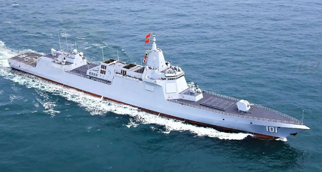 中国055型驱逐舰：可不可以单挑法澳海军，实力究竟如何？