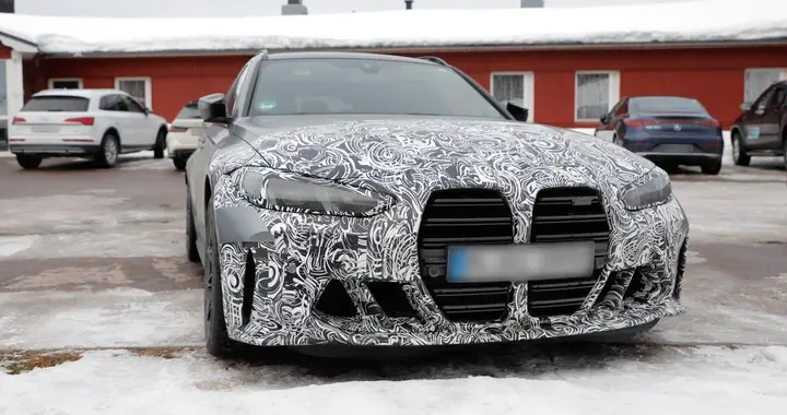 六缸轻混加持！新一代宝马 M3 燃油版测试车谍照首曝