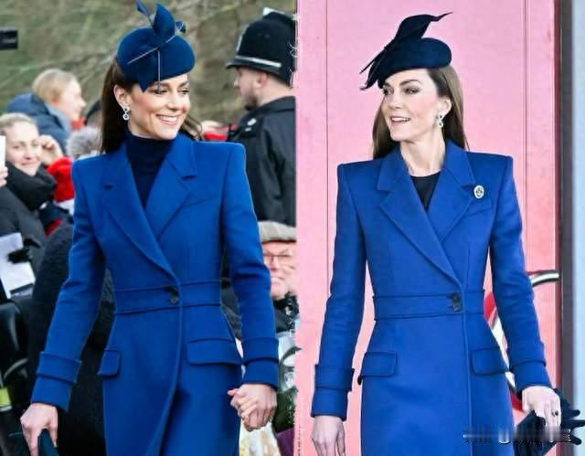 瘦成纸片人风波后！凯特王妃首露面优雅气质，穿旧衣内心太强大