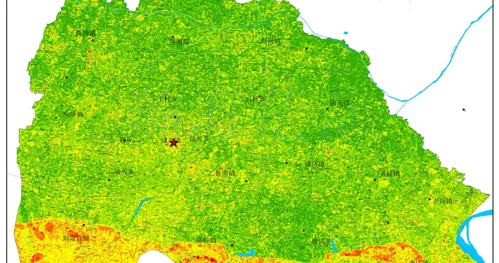 封丘县海拔、乡镇、村庄、简图、人口地图，文后附下载地址