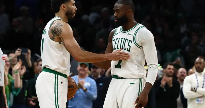 塔图姆一上场，布朗MVP凉了，谁也没想到这么快