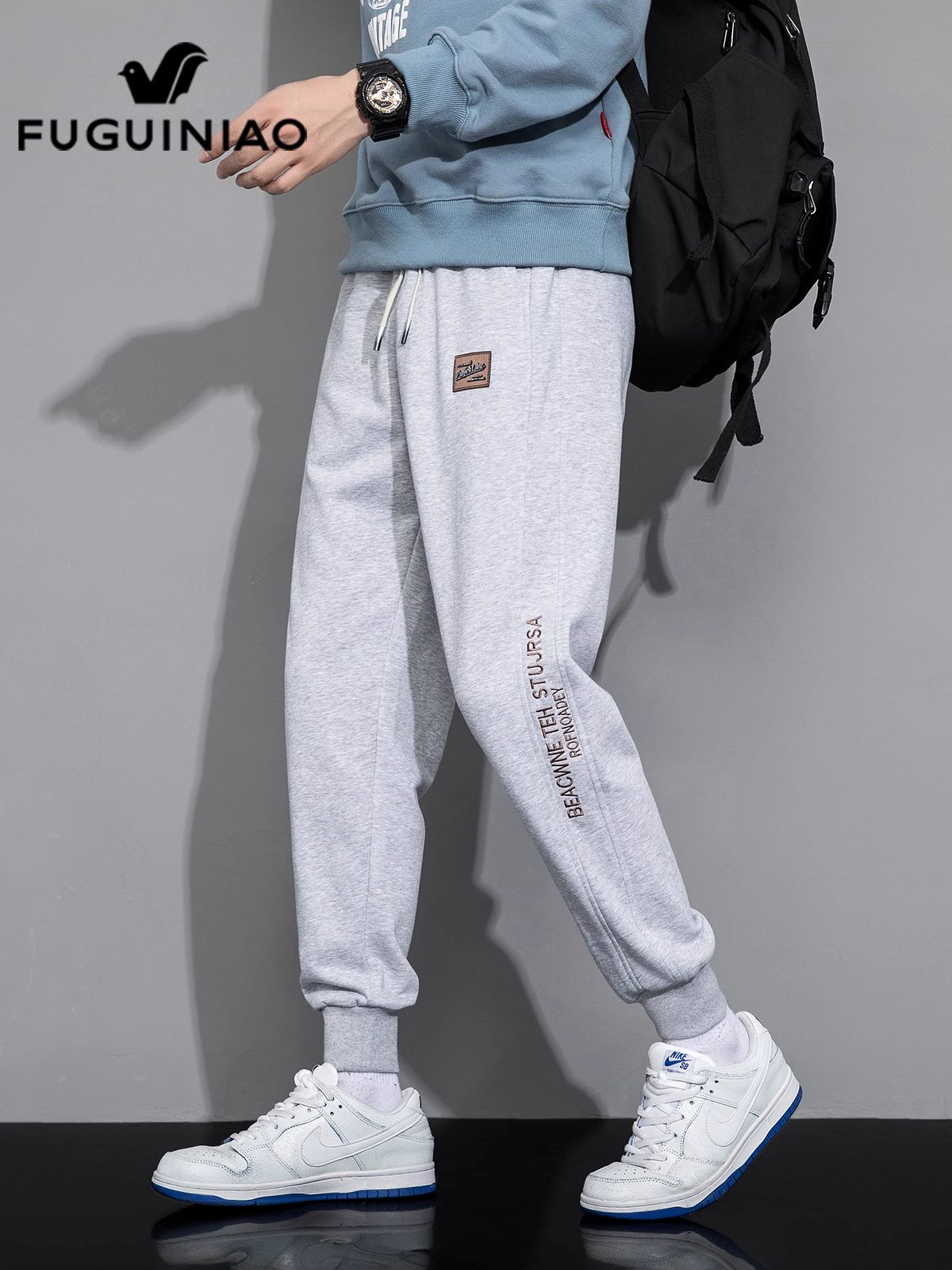 富贵鸟男士休闲裤