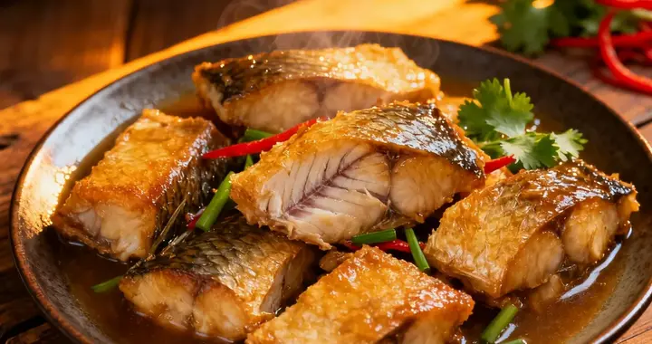 不管炖啥鱼，只放葱姜蒜就错了！多放这料，鲜嫩入味，不腥不柴！