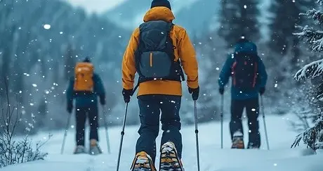 雪天牵你走，是我最想留住的温暖