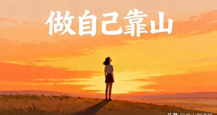 摆脱他人期待后，我终于活成了自己的靠山