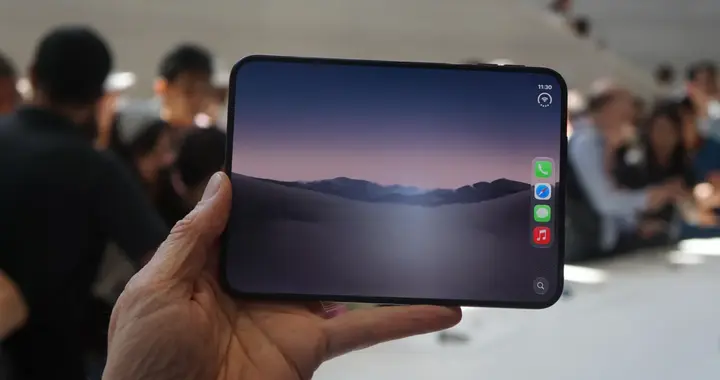 苹果折叠屏翻车了？iPhone Duo真机上手：折痕比网上吹的明显多了