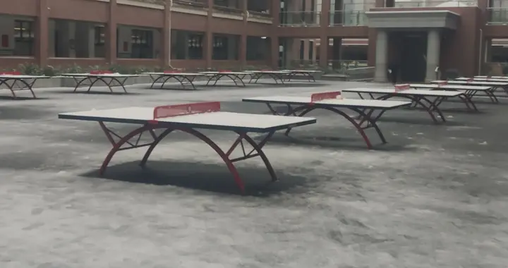 校园飞雪 2026年的第一场雪