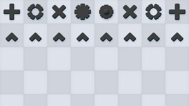 如果国际象棋棋子用简单的方向来表示