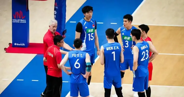 世界男排联赛积分榜:中国男排3-0古巴升14位，巴西日本全胜排前二