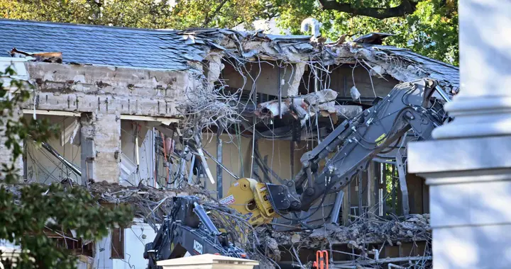 民主党要求 2028 年民主党候选人摧毁特朗普的白宫东翼宴会厅