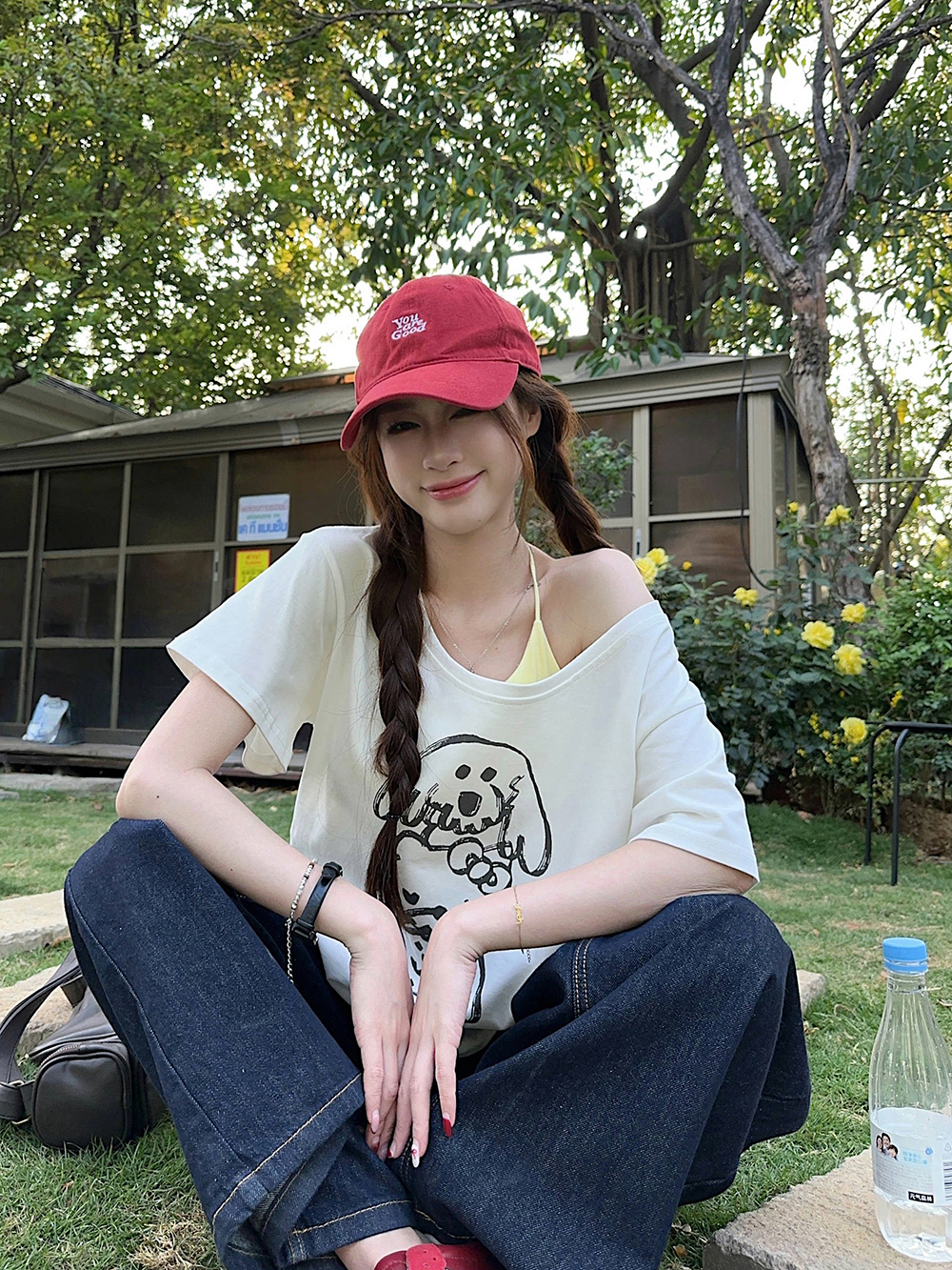 美式复古印花T恤