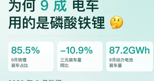 家用电车选磷酸铁锂才懂行！能满充还耐造，寿命比三元锂多一倍