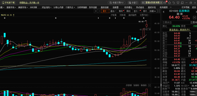 推普集团最高点66.66，精准做糕点