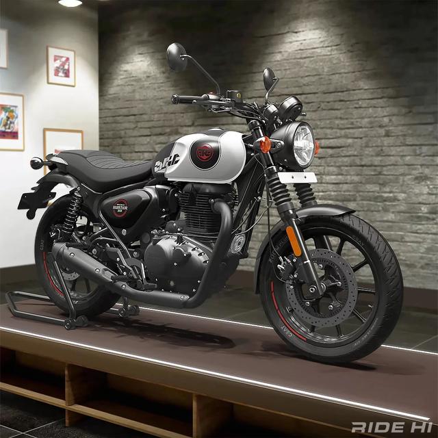 皇家恩菲尔德Hunter350配备滑动离合器，更有6种颜色！