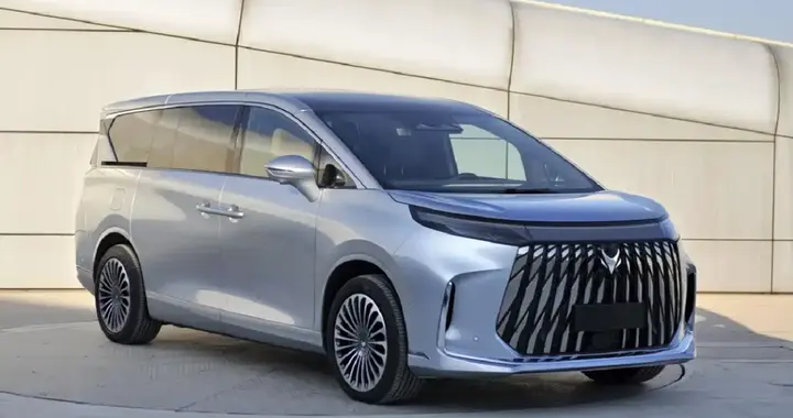 极狐全新大型MPV曝光，轴距3米2+增程动力，底盘有看点