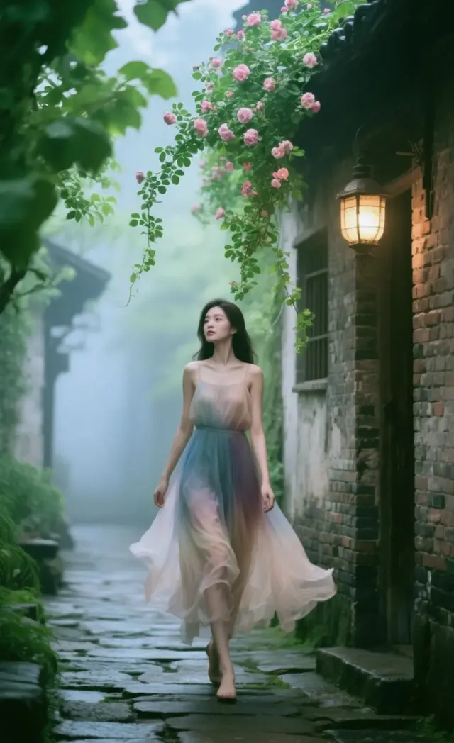 从梦中走来的高挑美女😍😍😍