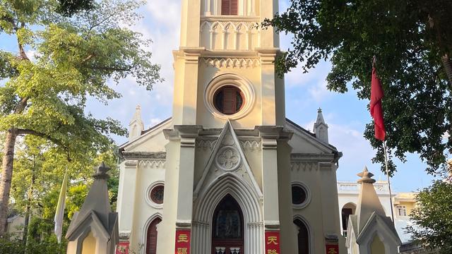 广州沙面，面积仅0.3公里，是广州重要商埠，却曾沦为英...