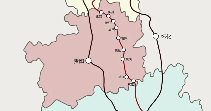 贵州铁路建设的分析：为什么南北走向的铁路不断增加？