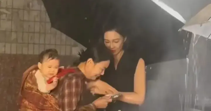 演员邢昀吐槽剧组，让几个月大的婴儿，在低温中淋暴雨近30分钟！