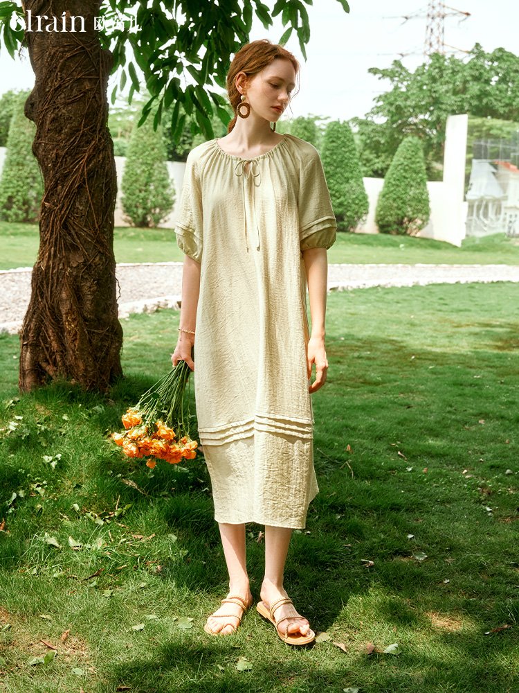 法式时尚自由松弛感连衣裙