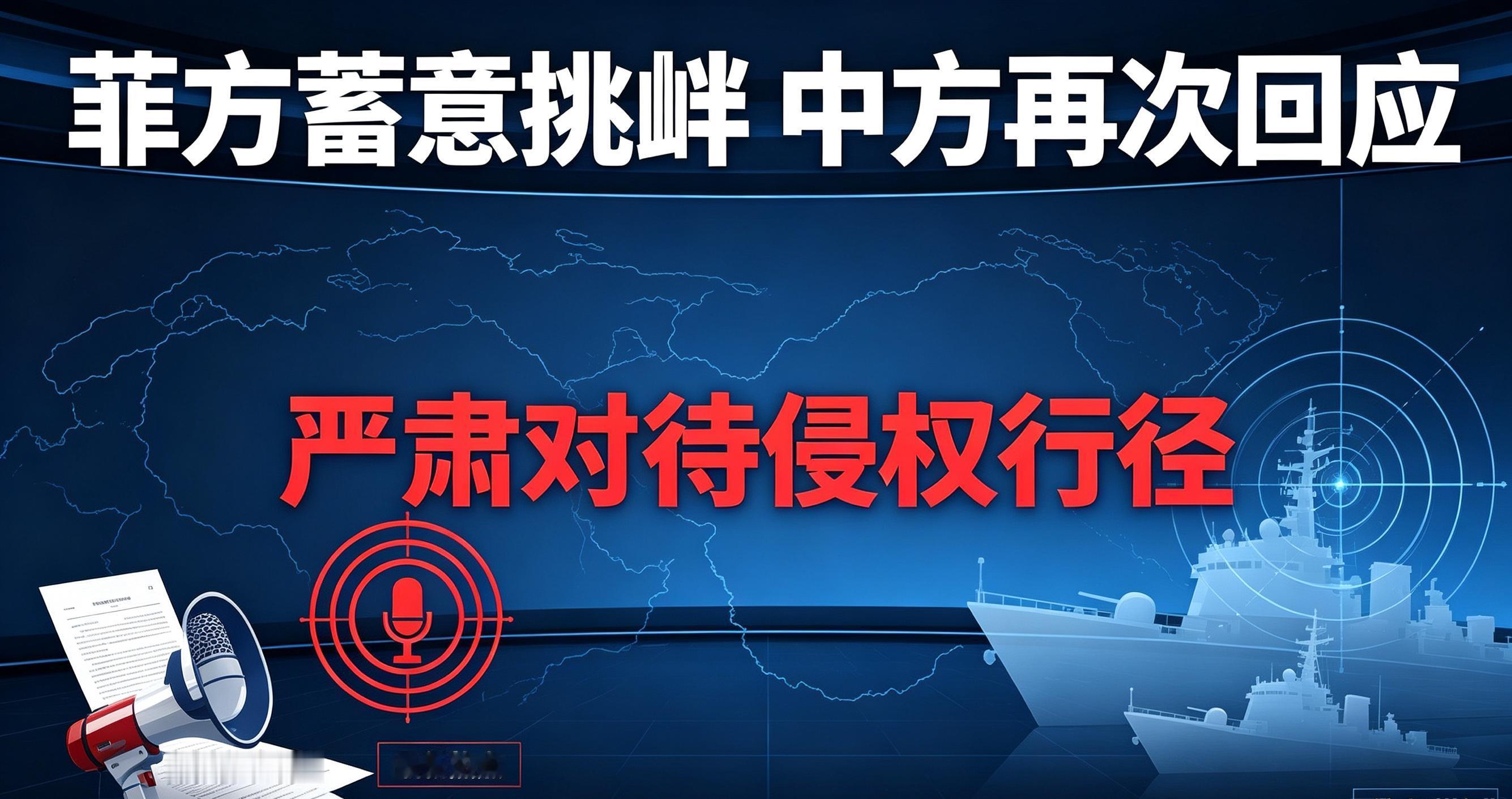忍无可忍！菲律宾蓄意挑衅还倒打一耙，外交部连发三问：幕后黑手究竟是谁？...