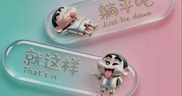 躺平吧，就这样，随他去！📱壁纸