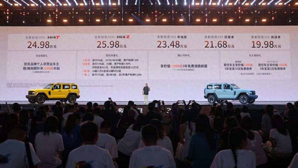 20万左右买方盒子，全新坦克300这次怎么选，喵哥帮你捋清楚