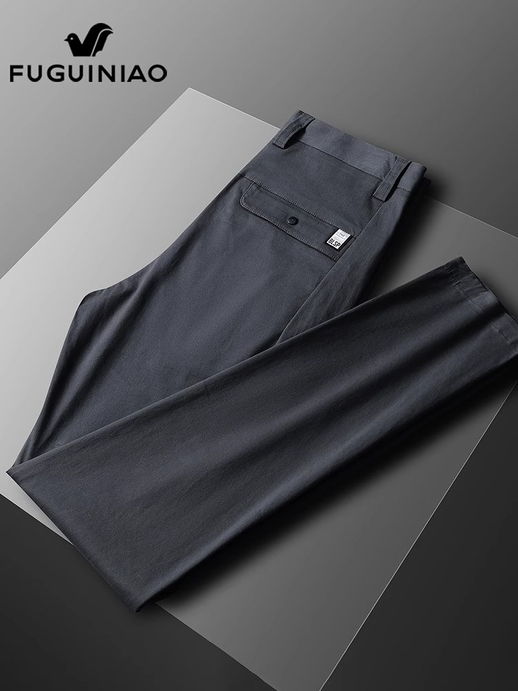 富贵鸟秋季新款商务长裤