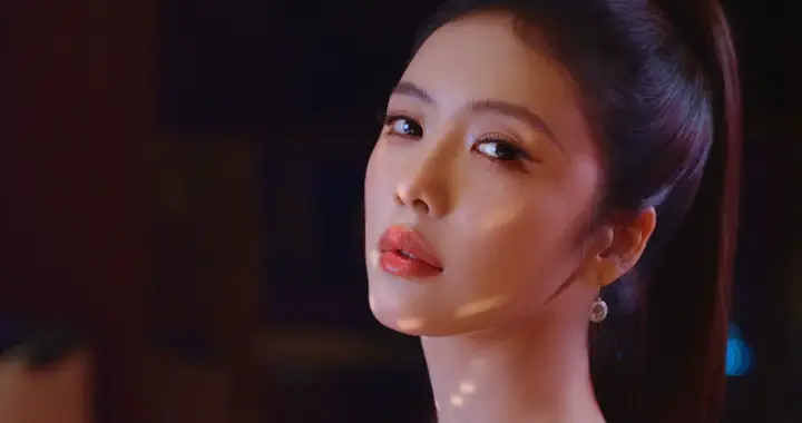 蔡文静高马尾美艳绝伦
