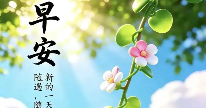 早安！晨光染，夏初长，风暖人间草木香