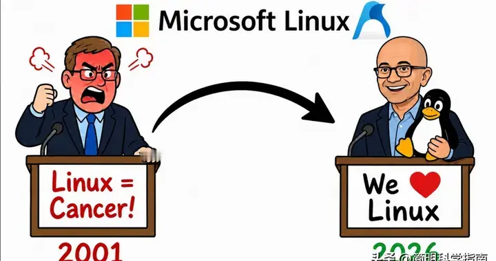 从痛斥Linux是癌症，到自研Linux发行版，Windows真的认输了？
