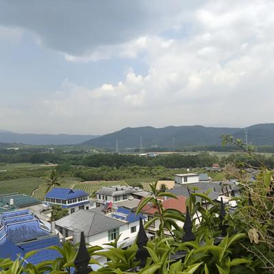 克非：前几天从阳台看到对面楼一户人家，过