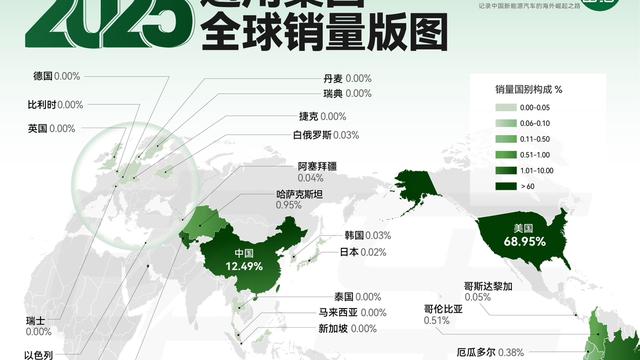 电车出海：【2025 通用集团全球销量版