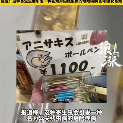 繁华家装：日本一企业推出寄生虫笔：异尖线
