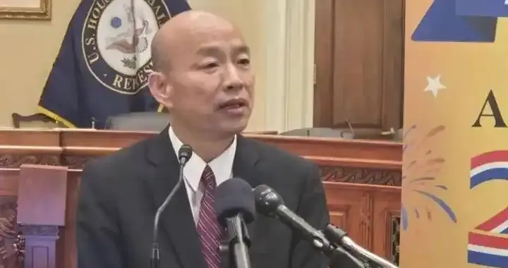 韩国瑜见佩洛西！把台湾比受欢迎美女？李敖“台湾睾丸说”更传神