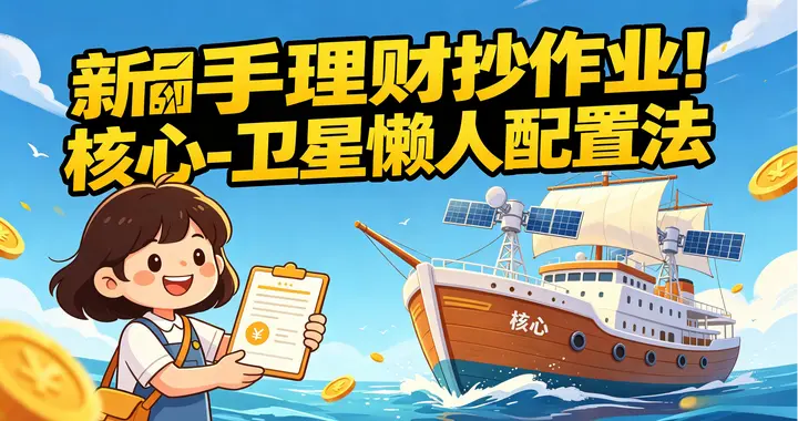 新手理财别瞎买！“核心-卫星”策略帮你搭好框架（附懒人方案）