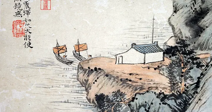 我用我法画山水，只有他能画出这种味道